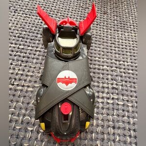 DC Comics Black and Red Batmobile Toy